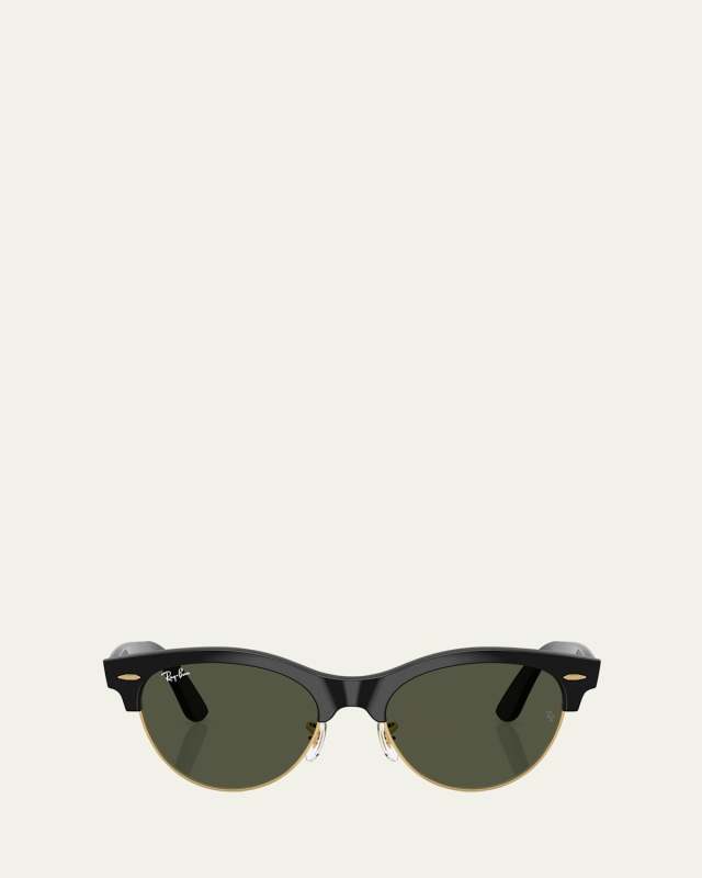 Clubmaster Way Plastic Square Sunglasses